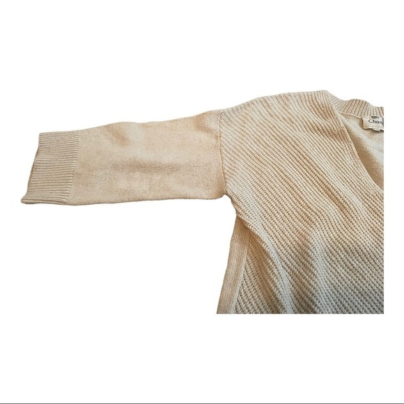 CHARLI Lanie tan sweater pullover V neck XS-small - Picture 8 of 15